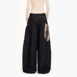 Jeans de Mezclilla Holgados para Hombre, Estilo Balloon, Pierna Ancha, Personalizados, Talla Grande, para Patinar, Ropa Urbana, Fabricantes - Product Image 4