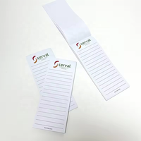 Logo imprimé pas cher à faire liste écriture promotionnelle mini petit bloc-notes liste de courses bloc-notes collant