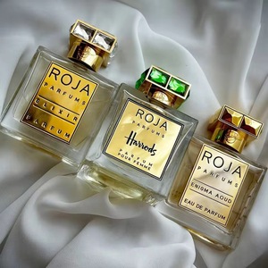 Customizable White Paper Waterproof Logo <strong>Stickers</strong> Embossed 3D Metal Foil Labels Screen &amp; UV <strong>Printed</strong> Perfume Bottle Packaging - Product Image 1