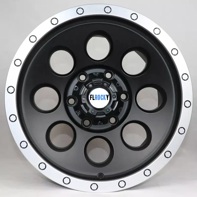 16'' Car Rims 16 18 20 Inch Suv Wheel Machine Lip 6 Holes PCD 6X139.7 4X4 Off Road Alloy Wheels