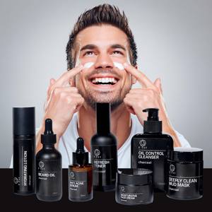 Ensemble de soins de la peau de la meilleure qualité ensemble de soins de la peau professionnel de marque privée de blanchiment du visage pour hommes - Product Image 6