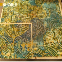 Fabricants de dalles de moquette en nylon de qualité supérieure, conception gratuite, 3 tailles disponibles pour les couloirs et salles de bal de l'hôtellerie, résistance au feu