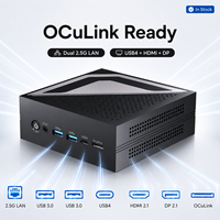 Mini PC Core Ultra con Intel Ultra 5 125H, Intel AI Boost NPU y Gráficos Intel Arc para IA de Borde, Oficina y Oculink