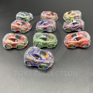 Vente en gros de voitures jouets pour enfants JO TOYS, à tirer en arrière, transparentes, en plastique PP, pour 2 pouces (50 mm), pour les enfants de 5 à 13 ans - Product Image 3