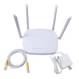 Openwrt Modem kartu Sim tunggal, Modem Wifi 4g Router nirkabel putih OEM Lte Router 4g Lte Wifi mobil mendukung 4 5 4g Mini 300 Mbps