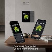 TIANLAI dokunmatik ekran ışık anahtarı Tuya Zigbee WiFi akıllı ev sistemi anahtarı