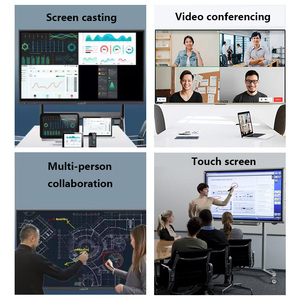 ไวท์บอร์ดอัจฉริยะแบบสัมผัสหน้าจอ VSTI รุ่นใหม่ ขนาด 55-98 นิ้ว ความละเอียด HD 4K พร้อมหน่วยประมวลผล Quad-core <span class=keywords><strong>ARM</strong></span> Cortex-A55 หน่วยความจำ 4G DDR และหน่วยความจำแฟลช 32G - Product Image 6