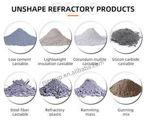 Sản phẩm vật liệu chịu lửa vô định hình castables Al2O3 60% 70% 85% cường độ cao alumina <span class=keywords><strong>castable</strong></span> - Product Image 6