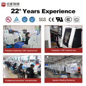 핀 터미널 스테인리스 스틸 숏 스트로크 푸시 버튼 스위치 12mm 돔 헤드 순간 접점 5A 250V IP67 푸시 버튼 스위치 - Product Image 5