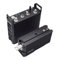Sistema de Comunicación Digital Inalámbrico UHF/VHF de 10W*2/20W*2, Radio SDR FHSS Hopping, Red IP, Enlace de Datos COFDM para UAV, UGV, USV