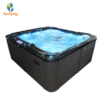 Piscine de Spa rectangulaire au-dessus du sol, rectangulaire, extérieur, bon marché, à vendre, 2022