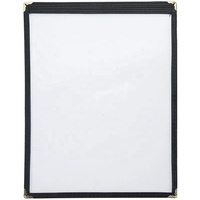 Protège-menus et dossiers transparents Yimi en PU+PVC A4 pour cafés et restaurants, faible MOQ, 1 page