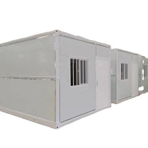 공장 직거래 특가. 20피트 조립식 접이식 컨테이너 하우스, 소형 캡슐 빌라, 임시 주택 - Product Image 3