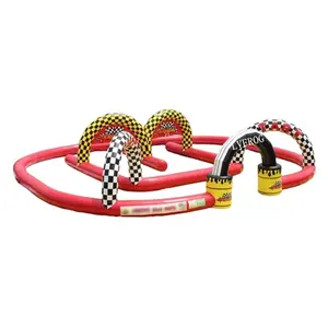 Hot Koop Opblaasbare Karts Racebaan Opblaasbare Race Track Voor Bumper Cars