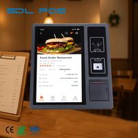 Máquina de Quiosco Inteligente de Autoservicio con Android 11, Impresora Térmica de 80 mm, Sistema Todo en Uno para Boletos y Admisión, Sdlpos