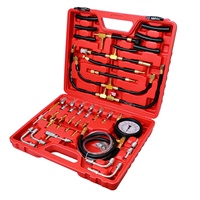 Kit de Manómetro Universal para Prueba de Presión de Combustible Diésel HTL TU-443, 0-140 PSI, Acero con Alto Contenido de Carbono, Herramienta de Reparación de Carrocería para Todos los Vehículos