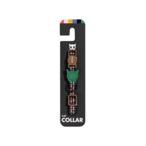 ปลอกคอแมวทราวิส ลายสก็อต ปรับได้ ออกแบบมาเพื่อความปลอดภัยสำหรับแมว - Product Image 4