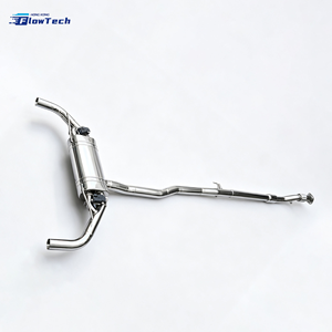 ระบบท่อไอเสียแคทแบ็ก FlowTech ประสิทธิภาพสูง วัสดุสแตนเลส T304 สำหรับรถยนต์ Mercedes Benz A35 CLA35 GLA35 GLB35 2.0T - Product Image 4