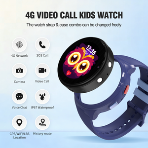 Montre connectée pour enfants JC3 4G avec appel vidéo, suivi GPS, appel SOS, caméra, appel vidéo et appel vocal - Product Image 1