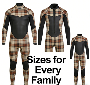 Custom Printed Neoprene Wetsuit 3mm 5mm 7mm Long/Short Style Back Zip Adult Water Sports Surfing Diving Wear