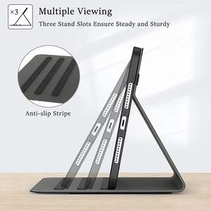 Étui Folio en cuir PU de qualité supérieure pour <span class=keywords><strong>iPad</strong></span> <span class=keywords><strong>Mini</strong></span> 6 2021 6e génération porte-crayon magnétique TPU antichoc fonction de poche - Product Image 5