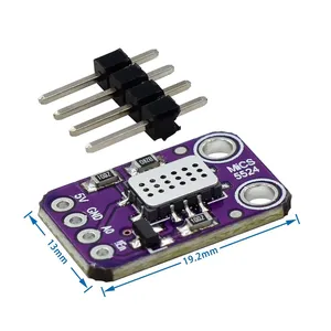 MICS-5524 Luftqualität Gassen sor modul Kohlen monoxid Wasserstoff Methan Ethanol H2 CO MICS5524 Detektion platine Für <span class=keywords><strong>Arduino</strong></span> - Product Image 6
