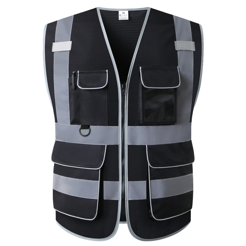 High Visibility Safety Vest with Reflective