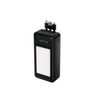 Banco de Energía Solar de 22.5w y Alta Capacidad de 40000 mAh para Carga Rápida de Teléfonos, Powerbank de 40000 mAh para iPhone, Venta al Por Mayor Personalizada