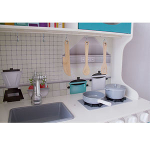 Multifunctional <strong>Kitchen</strong> Toy Kids Wooden Toy <strong>Kitchen</strong> with Cooking <strong>Accessories</strong> - Product Image 6