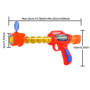 Yeni trend sıkıntı kabartma sessiz EVA köpük topu başlatılması silah interaktif kedi köpek oyuncaklar - Product Image 5