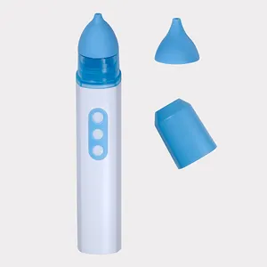 Aspirador nasal elétrico para bebês, limpador de nariz para bebê, sucção de nariz com 2 bebês de silicone, aspiradores nasais