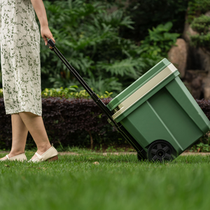 Glacière isotherme imperméable de 48 L pour le camping, le jardin, les pique-niques et les activités de plein air, pour la conservation des aliments au frais - Product Image 5