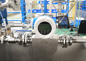 Débitmètre massique Coriolis numérique intégré OEM pour eau et gaz, certifié IECEX EXD, avec écran LCD, 4-20mA, HART, RS485, en acier inoxydable, haute précision - Product Image 3