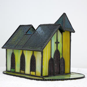 Lámpara de mesa Tiffany estilo Retro americano lámpara de escritorio de vidrieras de lujo <span class=keywords><strong>para</strong></span> sala de estar dormitorio Flexible AC Power E26 novedad - Product Image 5