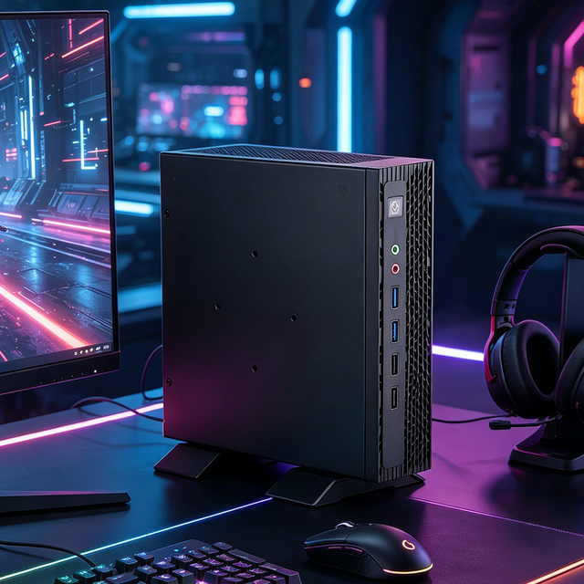 Factory Wholesale Intel Core I5 I7 16GB DDR4 RAM Mini Desktop Computer Gamer Gaming PC