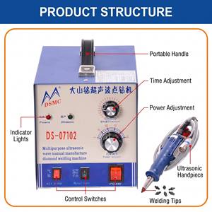 Portable Ultrasonic Hotfix <strong>Machine</strong> <strong>Rhinestone</strong> <strong>Applicator</strong> Stone Fixing <strong>Machine</strong> for Clothes Suitable for Different Ss <strong>Rhinestones</strong> - Product Image 2