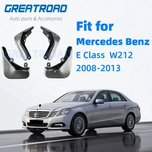 Mercedes Benz E Class e-class W212 için Set kalıplı çamur flepler 2008-2013 çamurluklar Splash muhafızları ön arka çamurluklar 2009 2010 2011