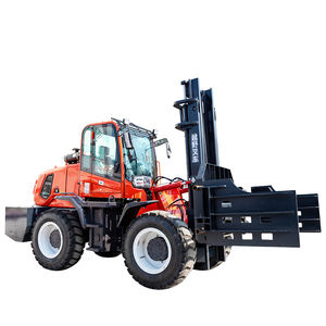 5 טון הידראולי <span class=keywords><strong>4wd</strong></span> את כביש קשה משטח מלגזה עם תא - Product Image 1