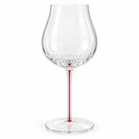 Verre à vin en gros à tige colorée, rose et vert, en verre taillé, gobelet à vin à longue tige pour mariage, banquet, hôtel, restaurant, bar, fête