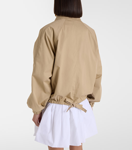 Chaqueta Bomber LEDUO Personalizada, Elegante y Casual para Mujer, con Cuello en Punta, Puños y Dobladillo Elásticos, para Otoño - Product Image 3