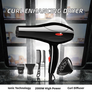 Secador de Pelo Iónico con Difusor para Rizos y Ondas Naturales, Mejora la Textura del Cabello, Uso Doméstico - Product Image 2