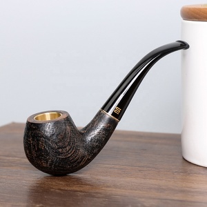 حامل سيجارة من الخشب الطبيعي 3 في 1 من MUXIANG, حامل سيجارة من خشب الأبنوس الطبيعي مع وعاء من النحاس مع الناطقة في صورة خشبية من wengen - Product Image 2