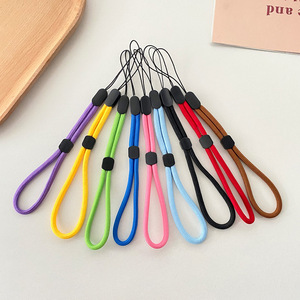 Chống Mất Vòng Điện Thoại Di Động Tay Dây Dây Đeo Có Thể Điều Chỉnh Màu Rắn USB Key Máy Ảnh Cổ Tay Ngắn Dây Buộc - Product Image 6