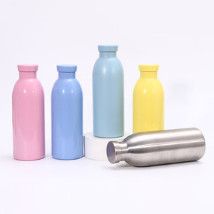 350ml/<b>500ml</b> Stainless Steel Sports <b>Water</b> <b>Bottle</b> Milk Flask Insulated Thermal 12-24hr Thermal Performance for Outdoor Use - Product Image 2
