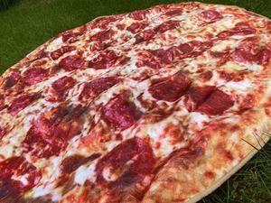 Manta de Franela de Punto Súper Suave para Bebés y Adultos, Diseño Inspirado en <span class=keywords><strong>Pizza</strong></span>, Tipo Burrito/Tortilla - Product Image 2