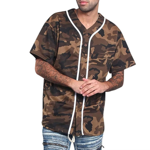 2025 maillot de baseball imprimé personnalisé pour hommes vêtements de sport vêtements de softball 100% polyester respirant séchage rapide - Product Image 1