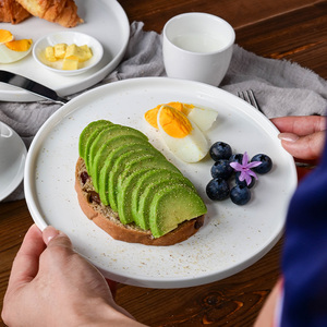 <span class=keywords><strong>PITO</strong></span> Vente en gros de vaisselle en céramique écologique en porcelaine blanche, ensemble de vaisselle de table, assiettes à dîner en porcelaine pour <span class=keywords><strong>restaurant</strong></span> - Product Image 6