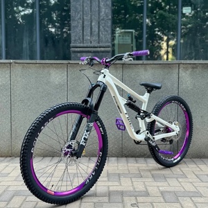 Vélo de montagne à suspension intégrale en aluminium de 27,5 à 29 pouces, pour compétition professionnelle, pour adultes - Product Image 3