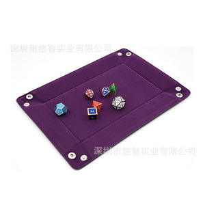 Bandejas de almacenamiento creativas y recipientes para dados de cuero PU, ideales para bares, discotecas y como organizadores de regalos. - Product Image 5