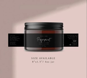 Logotipo personalizado 10ml 50ml 100mL vidrio transparente Perfume pegatina rollo botella impresión pegatinas etiquetas con caja bolsa pegatinas - Product Image 4